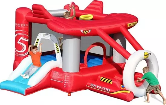 Надувной батут Аэроплан 9237 Happy Hop