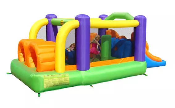 Надувной батут Полоса препятствий 9063