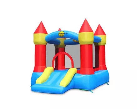 Надувной батут с горкой Мини крепость