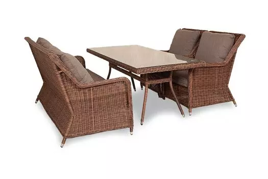 Обеденная группа Гляссе Brown