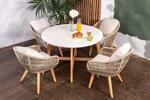 Обеденная группа из тика TALARA S