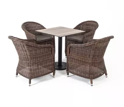 Обеденная группа Каффе brown
