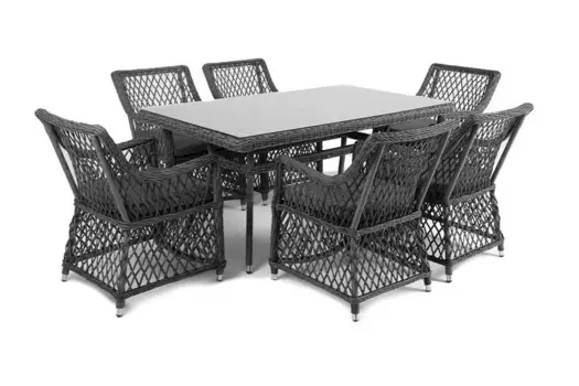 Обеденная группа Латте-160 L graphit