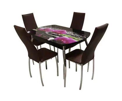 Обеденная группа Вальс-Пион орхидея