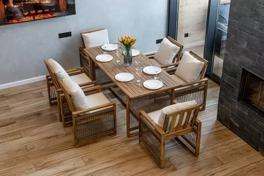 Обеденный комплект GRAND MICHELLE бежевый