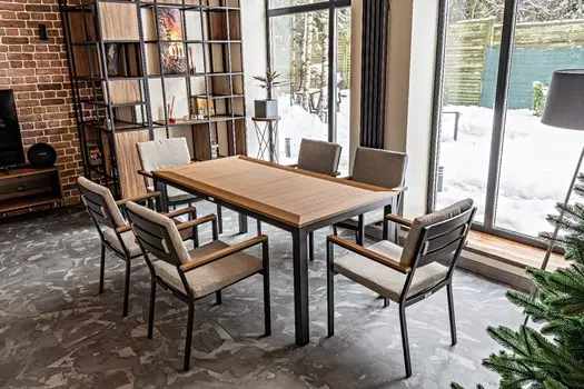 Обеденный комплект OSCAR со столешницей из поливуда