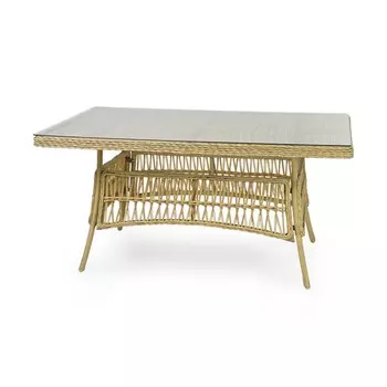 Обеденный плетеный стол Oslo