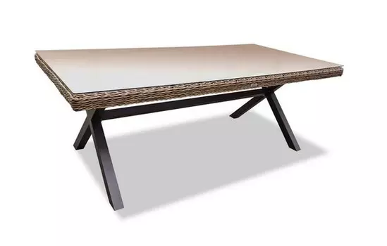 Обеденный стол из искусственного ротанга OPAL 210