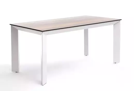 Обеденный стол Венето из HPL 160х80 см, дуб