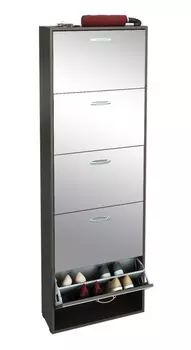 Обувница с зеркалом Премиум Милан-28