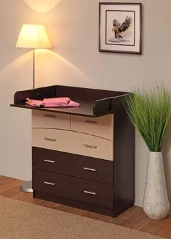 Пеленальный комод Дуэт-11