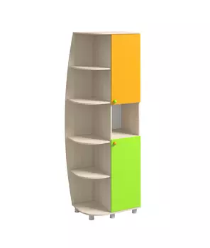 Пенал с угловыми полками Почемучка