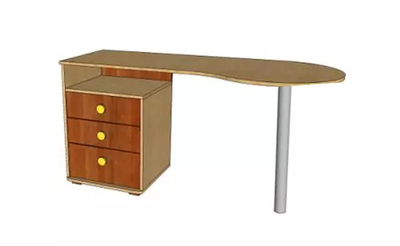 Письменный стол Ассоль А-1