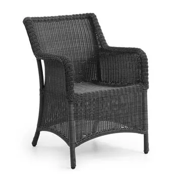 Плетеное кресло Lilly grey