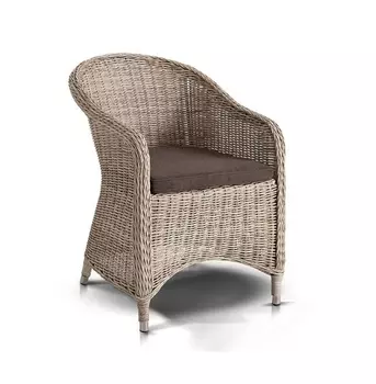 Плетеное кресло Равенна бежевое