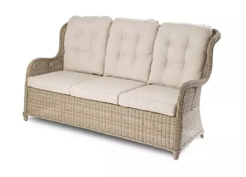 Плетеный диван Geneva 3-х местный