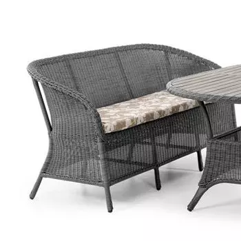 Плетеный диван Magda grey