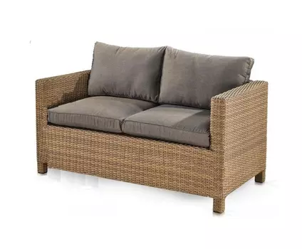 Плетеный диван S59B-W65 Light Brown Афина