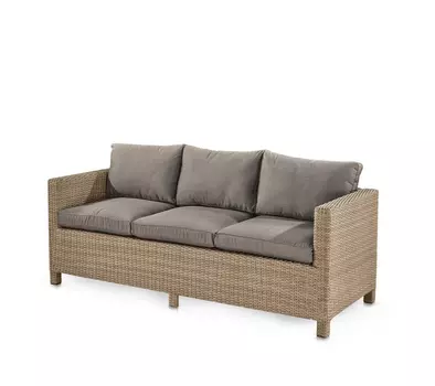 Плетеный диван S65B-W65 Light Brown Афина