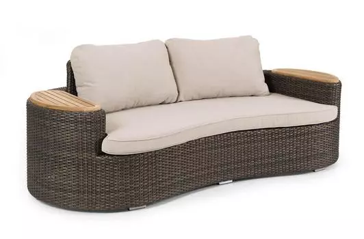 Плетеный диван WOW