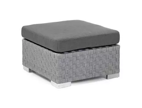 Плетеный пуф FORUM grey