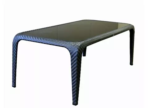 Плетеный стол Болонья