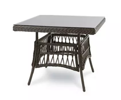 Плетеный стол Cannes 90