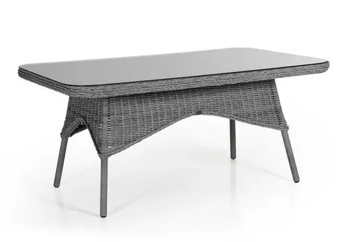 Плетеный стол Evita grey