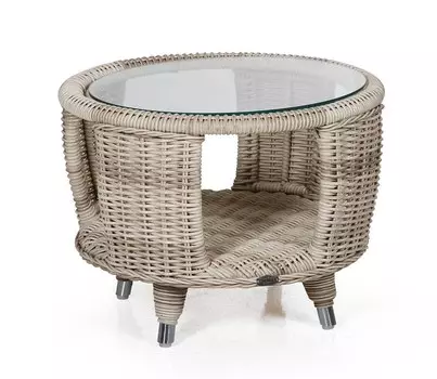 Плетеный стол Evita-Silva beige