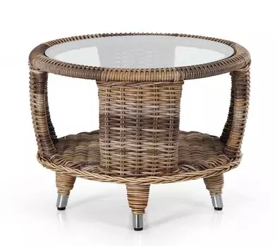 Плетеный стол Evita-Silva brown