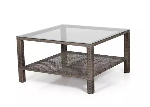 Плетеный стол Madison-2 brown