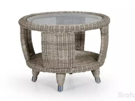 Плетеный стол Silva 60 beige