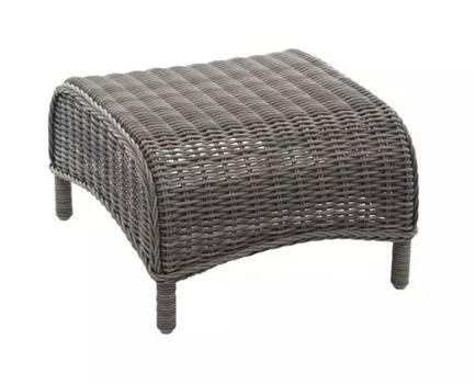 Плетеный табурет Evita grey