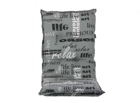 Подушка для кресел и качелей Trento grey с рисунком