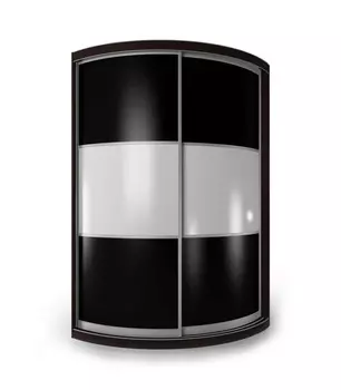 Радиусный шкаф-купе Мебелайн-13