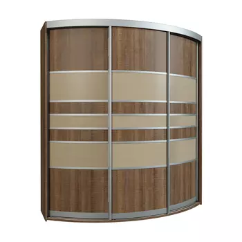 Радиусный шкаф-купе Севилья 3-1