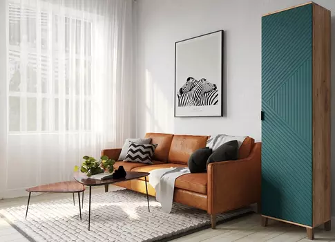 Распашной шкаф Марвин Йорк 1