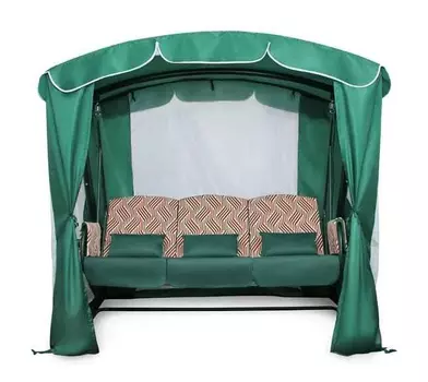 Садовые качели трехместные Оазис Люкс