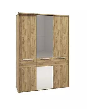 Шкаф 3-х дверный с зеркалом №223 (серия МК 52)