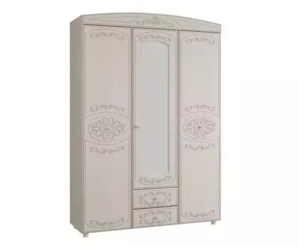 Шкаф 3-х дверный с зеркалом Каролина