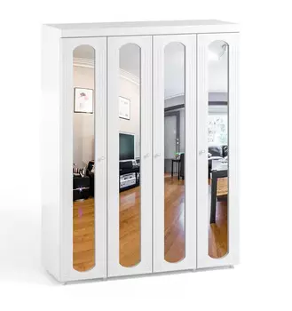 Шкаф 4-х дверный Афина