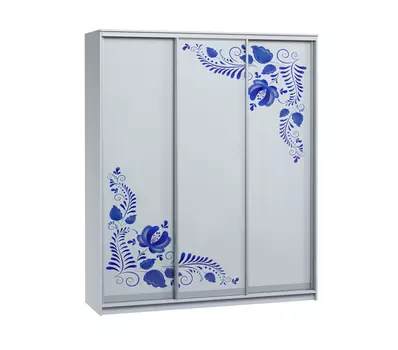 Шкаф-купе Гжель-3-1