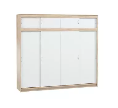 Шкаф-купе Миллениум 4Д с антресолью