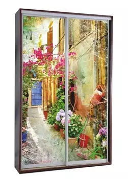 Шкаф-купе Титан-2-Ф Города