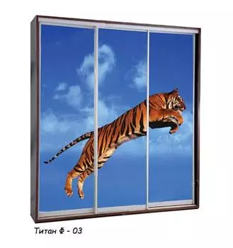 Шкаф-купе Титан-3-Ф