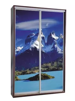 Шкаф-купе Титан-6-Ф Природа-Море