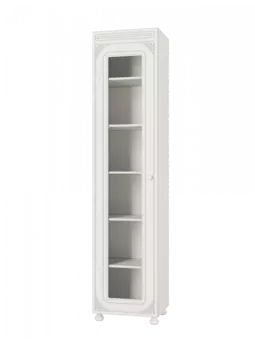 Шкаф-пенал Ассоль со стеклом АС-53