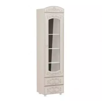 Шкаф-пенал со стеклом Каролина