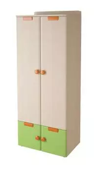 Шкаф платяной №1 (серия МДК 4.6)