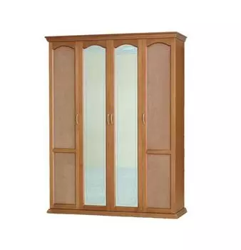 Шкаф распашной (Ротанг) 4 створки